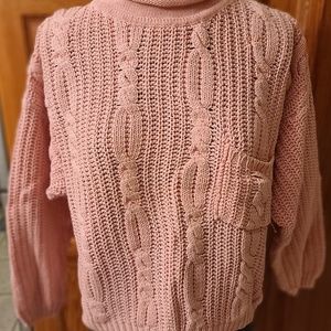 Vintage Forenza Pink Cotton Sweater S